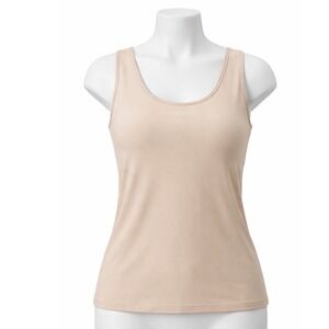 Chico's Nude Beige Quiet Luxury Capsule Tank Shell Size 2 (Large)